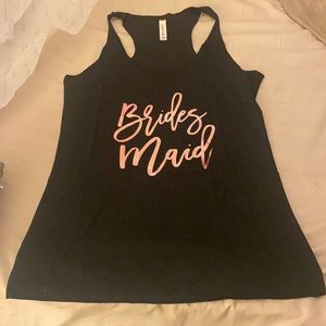Bridesmaid tank